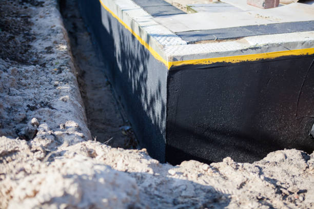 Residential Waterproofing installation at a La Rue, OH home by SJ Waterproofing Pros